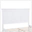 Grand lit traditionnel en bois, blanc-1107987859