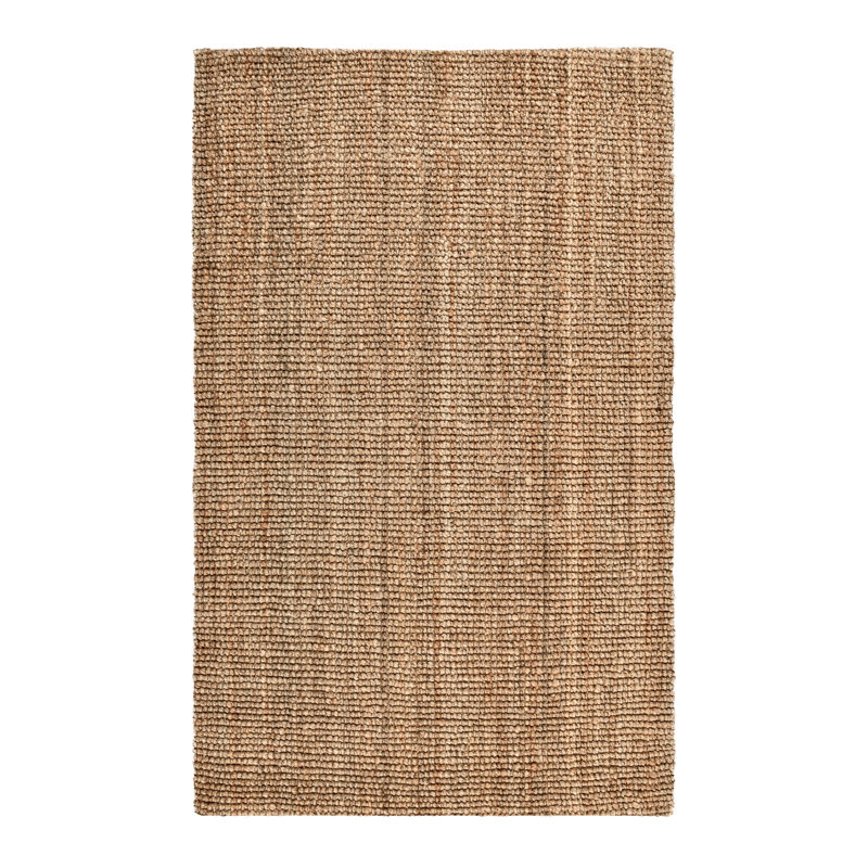 Tapis décoratif en tissu de jute naturel Annello
