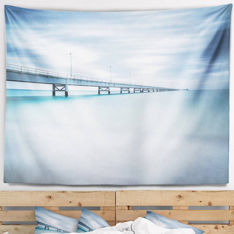 Tapisserie Seascape, H 50 po x l 60 po