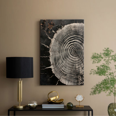 Série ABSTRACT CXCV - Toile tendue avec châssis Premium - Prêt à être accroché