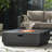 40" Square Fire Pit - Brown + Gold Iron Construction, 39In X 13.64In, 65.08Lb, Outdoor Featurette Heating Unit In And Gold, 38.51In