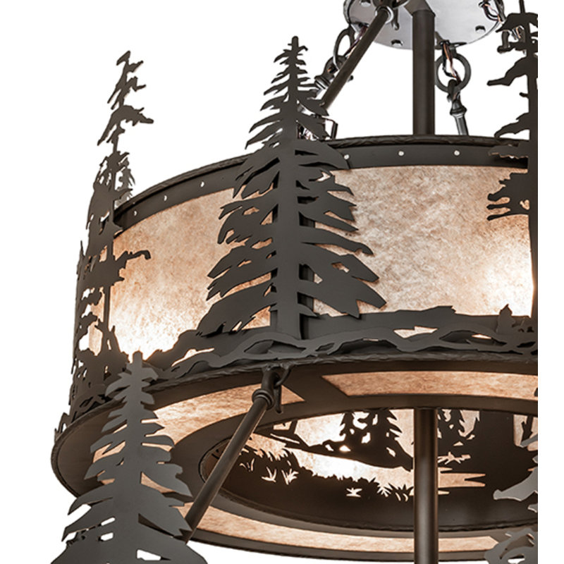 Tall Pines Downrod Ceiling Fan