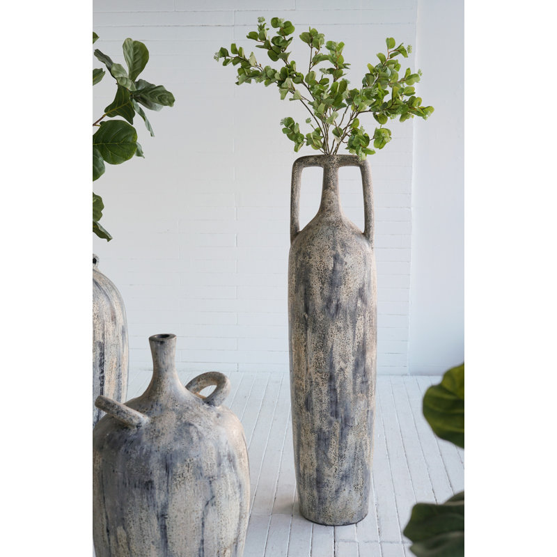 Vase haut 14 po x 14 po x 51 po Kaeli