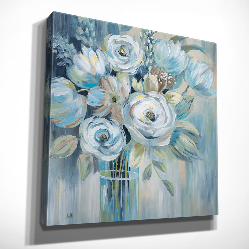 « à l’huile », peinture à l’huile sur toile tendue, H 40 po x l 40 po x P 1,5 po