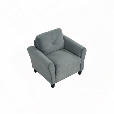 Fauteuil d'appoint en velours