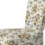 Contemporary Victorian Motifs Victorian Motif - Chaise d'appoint rembourrée de style campagnard, chaise d'appoint grise