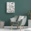 Art mural sur toile tendue - "Moonbeam I" de Beverly Crawford pour décoration de salon, de chambre à coucher ou de bureau - 14 x 19