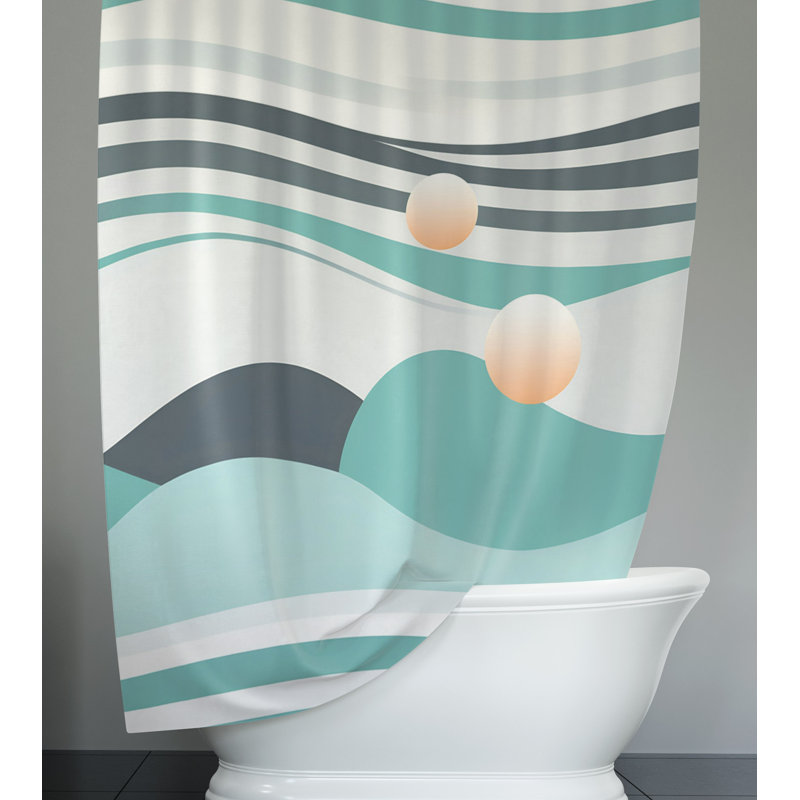 Rideau de douche Pietro, H 93 po x l 70 po