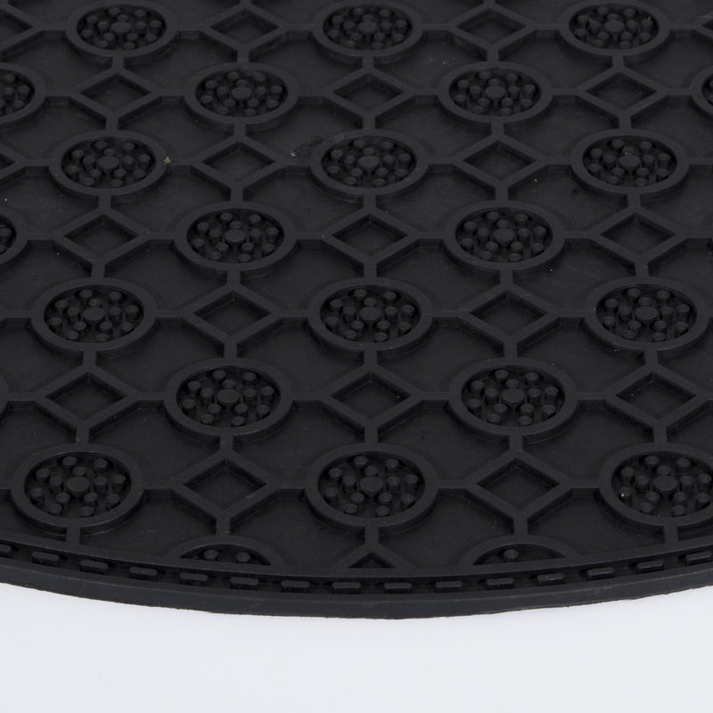 Paillasson Ottomanson 18 po x 28 po, Noir