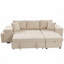 Canapé modulaire réversible en L 104,5 po Chenille-437820574