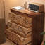 Armoire décorative moderne à l'esthétique moderne