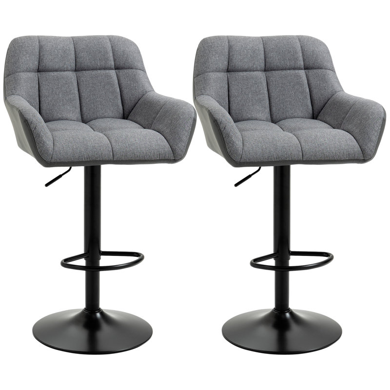 Tabouret Chermore, Gris