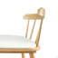 Tabouret de comptoir d'intérieur en bois rembourré, ensemble de 2-307366026-307366028