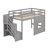 Loft Bed With Storage Staircase And Window-1436752144