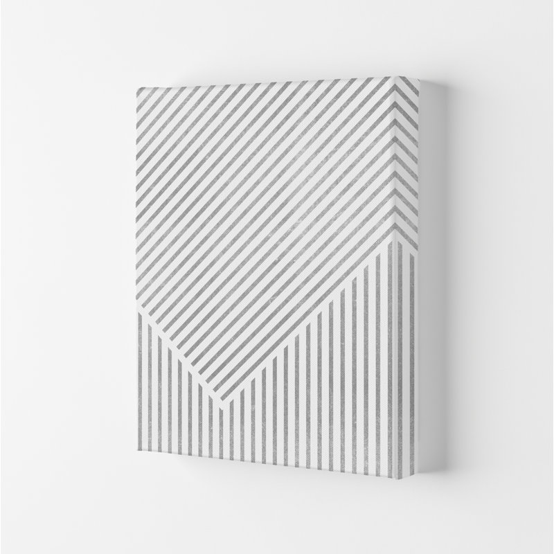 Mid Century Texture Lines A - Print, No Frame, 29.7cm H x 21cm W x 4cm D