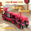 12v Kids Ride On Train With Train Honk and Storage, 2 Seating Electric Ride On Car with Chariot amovible-121251109