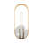 Ahmadou Steel Flush Mounted Sconce-911366085