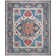 Tapis bleu / mauve Emberlin