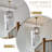 1-Light Modern Glass Single Pendant-100960238