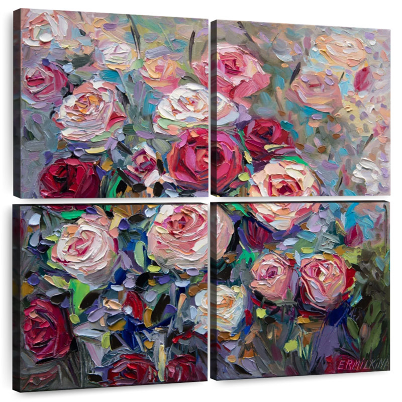 Harnek roses en fleurs