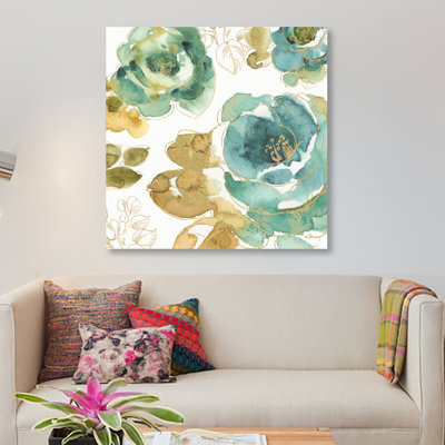 «My Greenhouse Roses III», impression sur toile