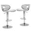 Tabouret tournant à hauteur réglable Kaylem-252684085