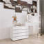 Commode double 10 tiroirs Steinber