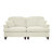 Elegant Mid Century Oversized Two Seater Sofa Couch with Flared Arms, Removable Skirts and Spindle Legs, Ideal for Living Room Comfort-706317308-706317309-706317304