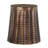 Liora 19" Side End Table | Handcrafted Bronze-Finish Aluminum | Hammered Round Design