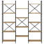 167cm H x 156cm W Steel Bookcase-2048933646