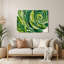 Art mural en métal vert légumes épinards-1518309477