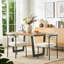 Ensemble de 2 chaises de cuisine Modern