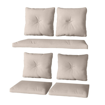 Ensemble de coussins de remplacement 7 pièces