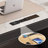Black Rectangular with 6 drawers desk-109742706