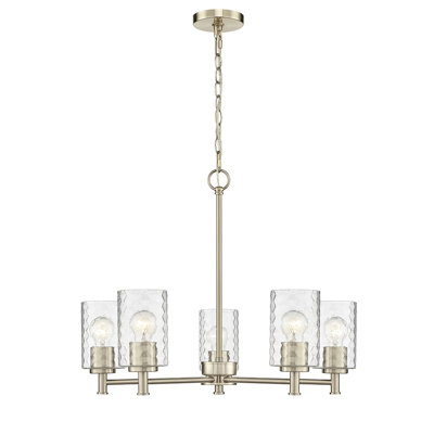 Lustre classique / traditionnel à 5 lumières Charis