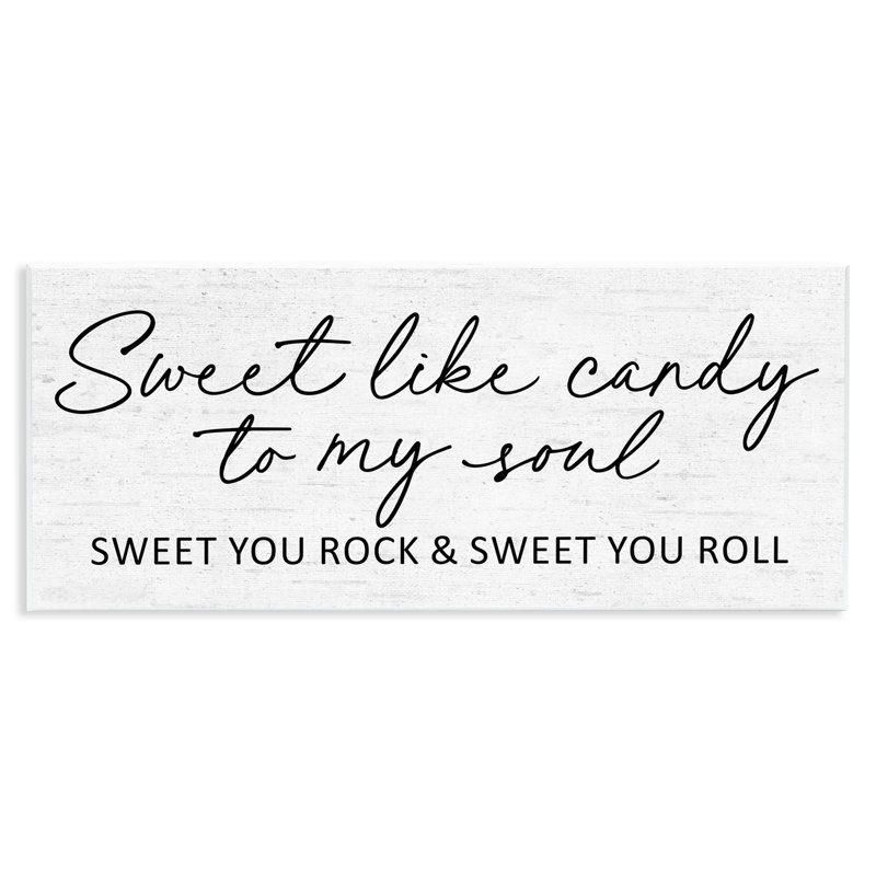 Traduction libre: Sweet Sweet Candy