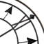 Muscoy Metal Wall Clock