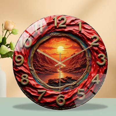 Horloge murale 12 po