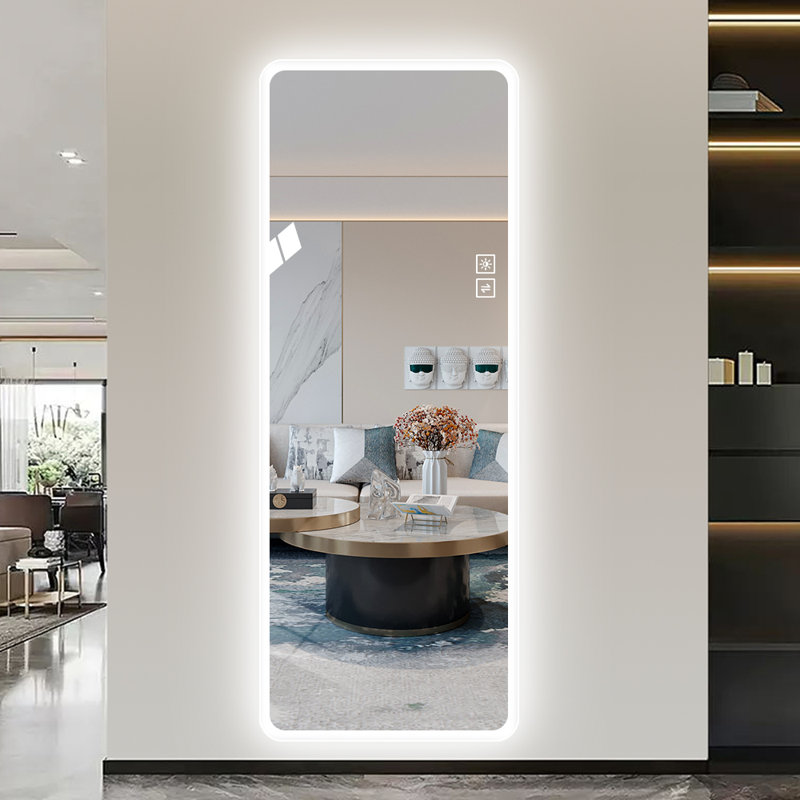 Miroir pleine grandeur Brodie avec 2 boutons réglables