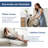 Cloud Couch Modular Sectional Sofa, Deep Seat Convertible Modular Couches For Living Room, Modern Comfy Down Filled Soft Cloud Sectional Sofa With Movable Ottoman-243325147-245465892