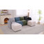 Chaise d'appoint avec rangement, fauteuil rembourré en chenille avec coussins-1301559862