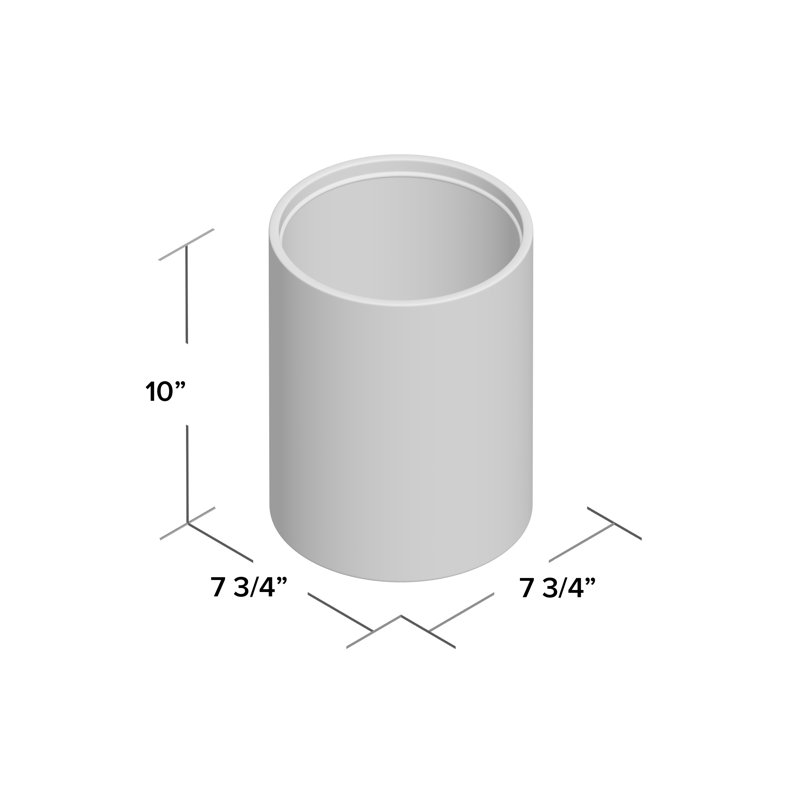 Porcelain China Wastebasket