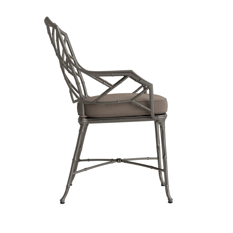 Calcutta Outdoor Dining Chair, Mica, Fusion Dove