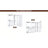 Natashia 71'' - 110'' W  Freestanding Closet System with Drawers-691474136