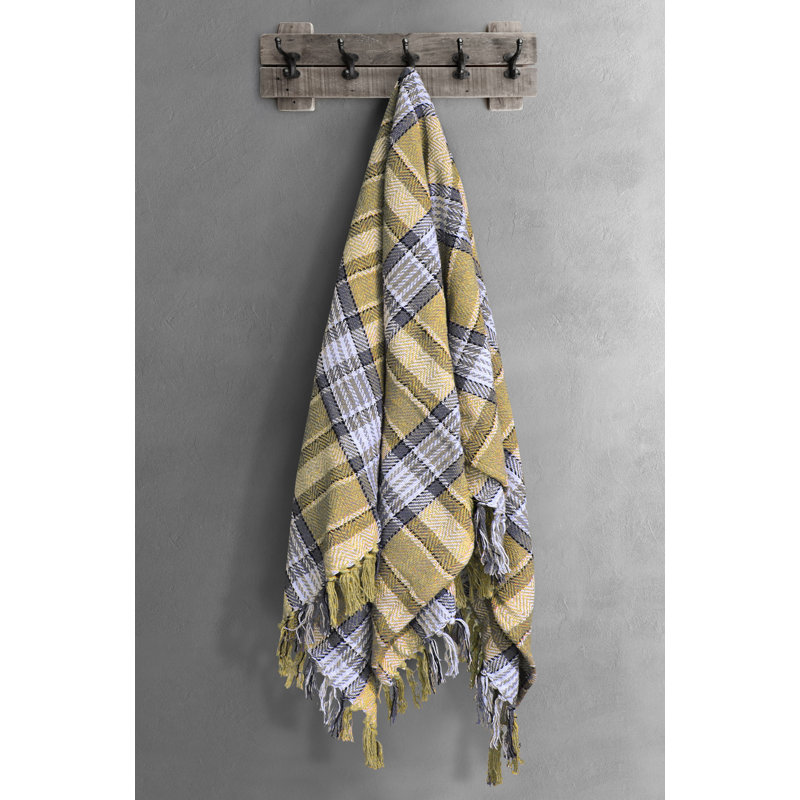 Riascos Throw Blanket, Yellow