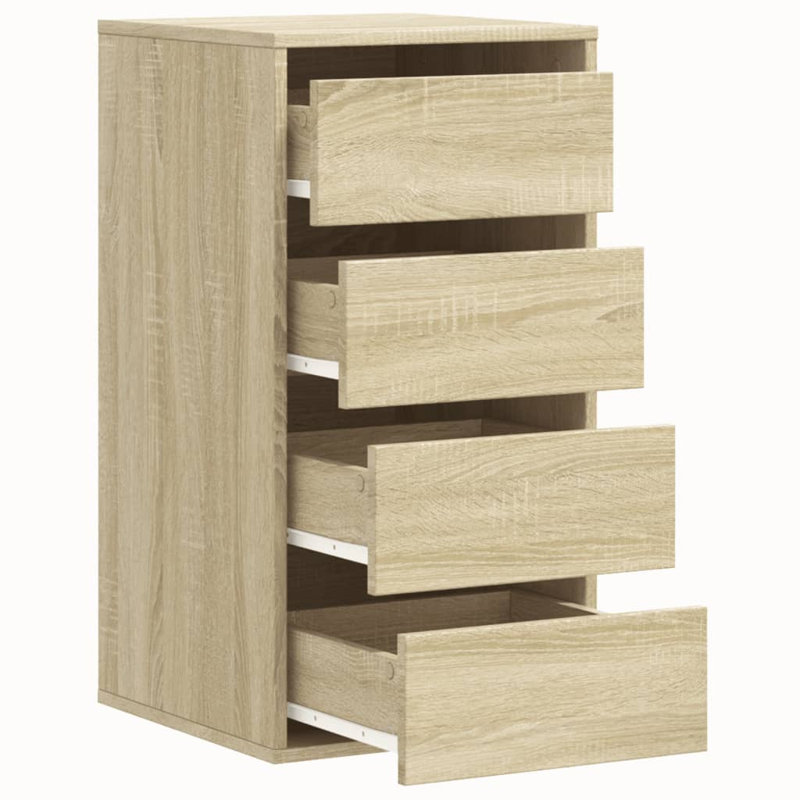 Staika Accent Chest, Sonoma Oak, 76cm H x 40cm W x 41cm D