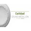 Médaillon de plafond Endurathane Bradford, DO 12 1/2 po x P 3 7/8 po x P 3/4 po (convient aux auvents jusqu'à 6 5/8 po), fini jaune clair peint à la main-27781615