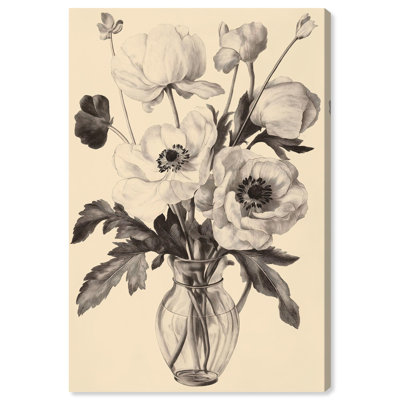 «Herbarium's Hush III», illustrations florales sur toile par Art Remedy