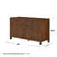 Base de meuble-lavabo simple autoportante de 59 po Pendry seulement-134398464-132484222