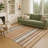Machine Washable Indoor/Outdoor Chantille ACN2330 Stripes Rug-2054943262